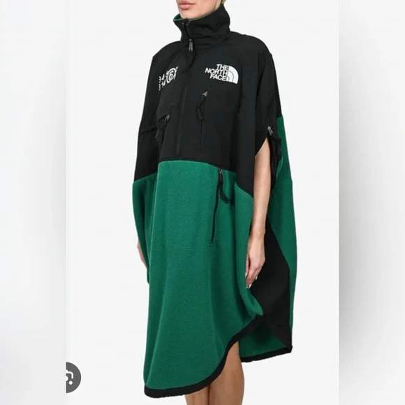 MM6 Maison Martin Margiela Black and Green Cape - NWT - Picture 7 of 7